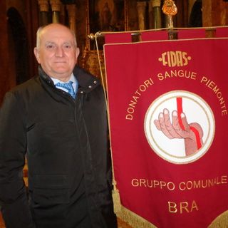Tommaso Allocco, presidente del Gruppo comunale di Bra della Fidas