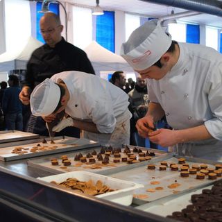 Una delle scorse edizioni di "Un Borgo di Cioccolato"