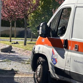 I soccorsi fuori dall'abitazione al civico 20 di regione Val Rubiagno