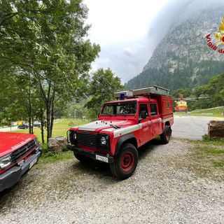 I soccorsi intervenuti nella zona di cima Fremamorta