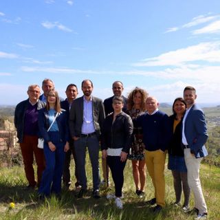 La squadra di Grosso, unico candidato a Vezza d'Alba