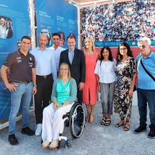 Alba: Drocco, Bencosme e Fenocchio inaugurano la mostra itinerante “Nell’Olimpo. Storie di campioni di un territorio” [Foto e Video]