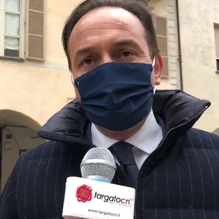Il presidente della Regione Alberto Cirio