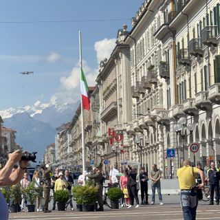 Settantasette anni di Repubblica, la celebrazione a Cuneo in piazza Galimberti [FOTO e VIDEO]