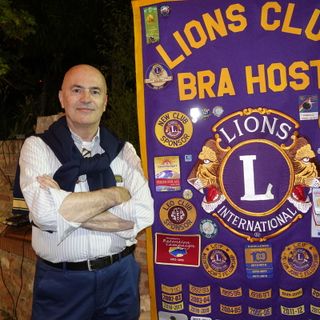 Armando Verrua, presidente del Lions Club Bra Host