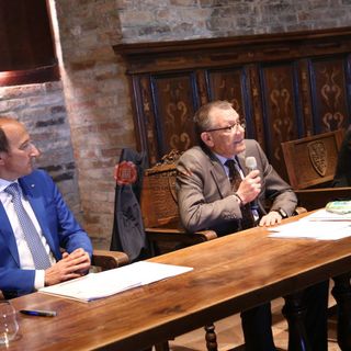 Da sinistra, Riccardo Corino, Tino Cornaglia e Pierpaolo Stra