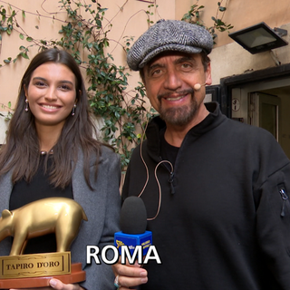 Tapiro d'oro per Francesca Bergesio, miss Italia e figlia di un senatore