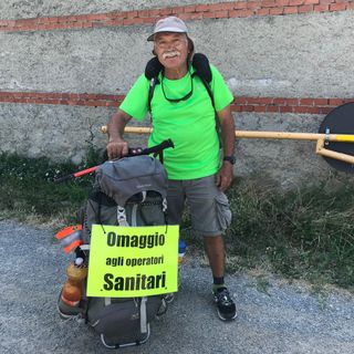 Da Venezia alla Francia passando per Cuneo: Bernardo Sagrado in viaggio per dire grazie ai sanitari Da Venezia alla Francia passando per Cuneo: Bernardo Sagrado in viaggio per dire grazie ai sanitari