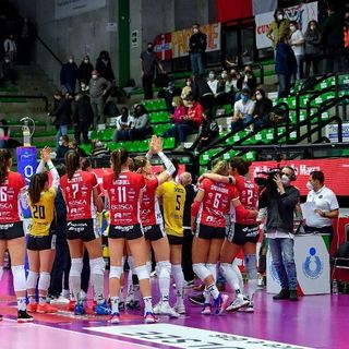 Anche al Palaverde la Bosca S.Bernardo Cuneo ha potuto contare sul supporto dei propri tifosi (credit Danilo Ninotto)