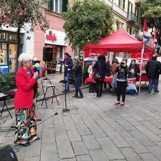 Elezioni europee, la candidata Maria Gabriella Branca (La Sinistra) conclude la campagna elettorale