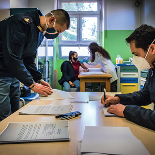 Lo scatto del mese di febbraio sull'impegno durante tutto il periodo dell'emergenza sanitaria