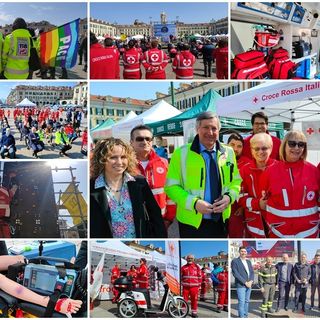 In piazza Galimberti a Cuneo grande Festa del 118 [FOTO E VIDEO]