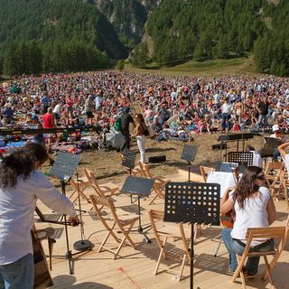 L'edizione 2018 del concerto di Ferragosto, a Pian Munè