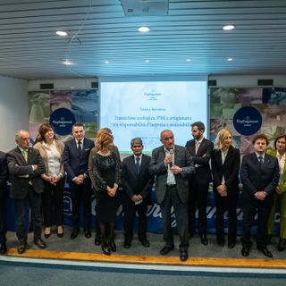 I premiati nell'ambito della "Fedeltà associativa" di Confartigianato