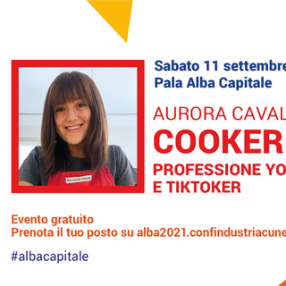 La Tiktoker “Cooker Girl” sul palco di Alba Capitale