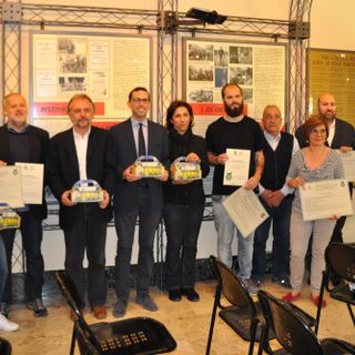 I ristoratori ed esercenti presenti all'evento tenutosi oggi in municipio