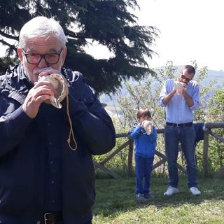 A Castagnito  la Pasqua si annuncia  al suono della conchiglie