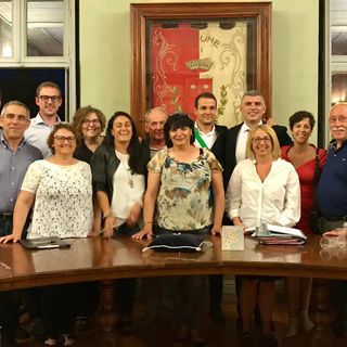 Uno scatto dalla prima seduta dell'assemblea consiliare guarenese