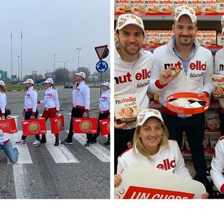 Numerose le immagini condivise sui social dai mille dipendenti Ferrero coinvolti nell'iniziativa