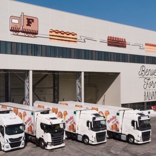 Lo stabilimento Ferrero di Balvano, in Basilicata