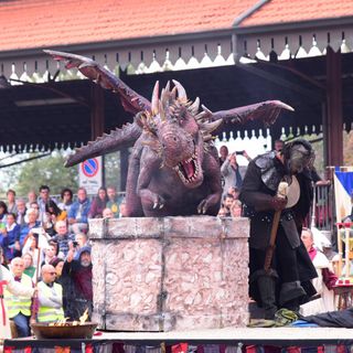 La rappresentazione portata in scena da San Lorenzo (foto di Antonio Abruzzese)