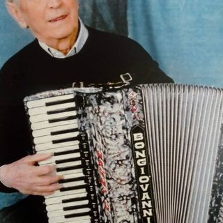 Il fisarmonicista sommarivese Battista Bongiovanni