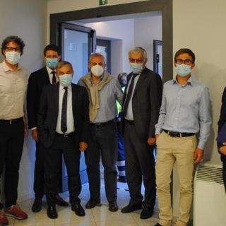 Alba, i capigruppo di Minoranza del Consiglio comunale in visita al Centro vaccinale ACA-Poliambulatorio San Paolo