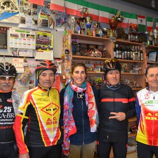 La campionessa Elisa Balsamo in visita al museo, foto di repertorio