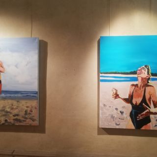 Inaugurata a Bra la personale "Emozionale" dell’artista Gery Ewens [VIDEO]