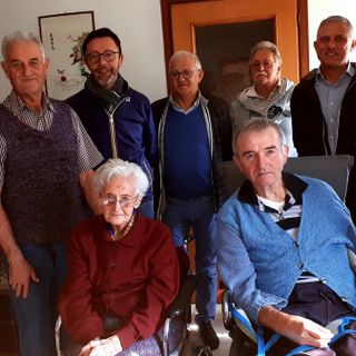A Ceresole d'Alba un brindisi e tanti auguri per i 100 anni di Gemma Bosio Perlo