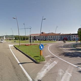 La rotonda di corso Torino (Ph. Google)