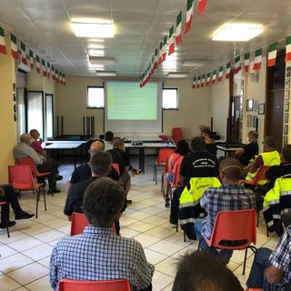 Un momento del corso tenuto sabato a Madonna dell'Olmo