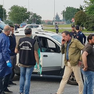 La scena del delitto confessato da Borgheresi