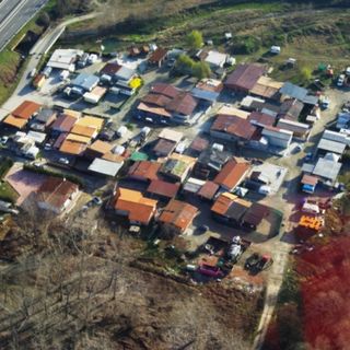 L'area del campo Pinot Gallizio, in una veduta d'archivio