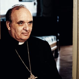 Monsignor Marco Brunetti, in uno scatto di Barbara Guazzone