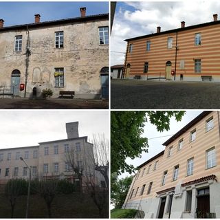 Rocca Cigliè: il centro servizi prima e dopo la riqualificazione