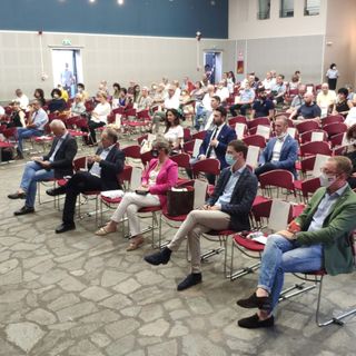 Un momento del Consiglio comunale aperto di lunedì sera