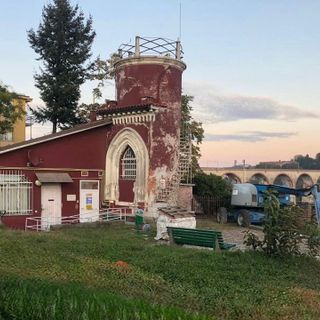 I giardini dove avvenne l'aggressione