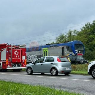 L'incidente questa mattina sulla linea ferroviaria Alba-Bra L'incidente questa mattina sulla linea ferroviaria Alba-Bra