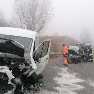 Il primo incidente di Neive, sulla Provinciale per Castagnito