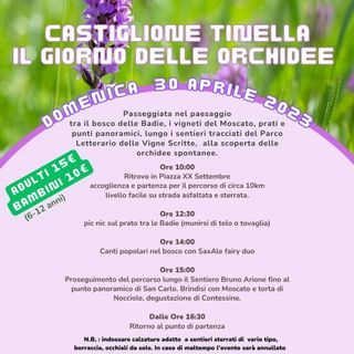 Castiglione Tinella, torna "Il giorno delle orchidee"