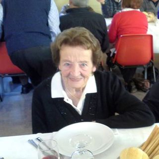 Nella foto Maria Allegra Carbone, aveva 98 anni