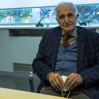 Amilcare Merlo fotografato durante l'intervista a Targatocn.it nell'aprile del 2021