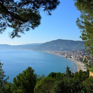 Una veduta di Alassio Una veduta di Alassio