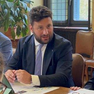 L'assessore Riboldi, col collega Marco Gallo e il prefetto Savastano, in occasione di una sua uscita cuneese