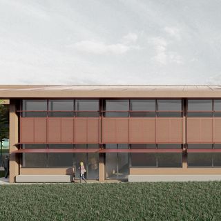 Una veduta del nuovo "Baruffi". Il progetto è stato curato dagli architetti Andrea Arcese, Leonardo Botti, Federico Marchetti e Noemi Obinu