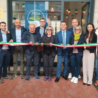 In via XX Settembre inaugurata la nuova sede cuneese di Fratelli d'Italia