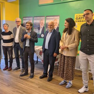 Ad Alba, in corso Piave, inaugurata la sede elettorale di Alberto Gatto e Maurizio Marello