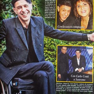 Tra gli amori di Ezio Bosso  anche la giornalista braidese Silvia Gullino: la svista di "Di Più"