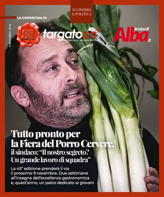 Tutto pronto per la Fiera del Porro Cervere, il sindaco: "Il nostro segreto? Un grande lavoro di squadra"